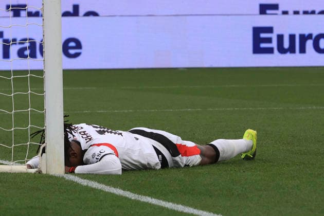 March 1, 2026, Cremona: AC Milan s Rafael Leao expresses disappointment during the italian soccer,Serie A match between US Cremonese vs AC Milan on March 01, 2026 at the Giovanni Zini stadium in Cremona, Italy. ANSA Serie A: Cremonese-Milan  - ZUMAa110 20260301_zaf_a110_154 Copyright: xDavidexCasentinix