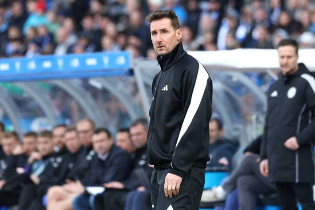 DEU, DFL, 2 FBL, Hertha BSC vs 1 FC Nuernberg, 01 03 2026, Berliner Olympiastadion, Berlin, DEU, DFL, 2 FBL, Hertha BSC vs 1 FC Nuernberg, im Bild Cheftrainer Miroslav Klose 1 FC Nuernberg DFL regulations prohibit any use of Photographs as image sequences and or quasi video nordphotoxGmbHx xEngler nph00076