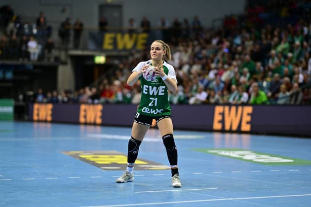 Handball I Women I Season 2025 2026 I 1 HBF I 19 Matchday I VfL Oldenburg FRISCH AUF Göppingen I 01 03 2026 Joanna Granicka 21, VfL Oldenburg Oldenburg EWE Arena Niedersachsen Germany Copyright: xLobeca FelixxSchlikisx