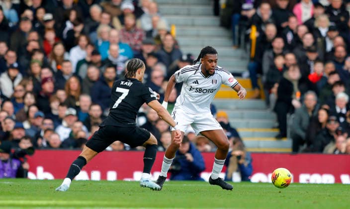 Fulham v Tottenham Hotspur, London, UK -01 Mar 2026 Alex Iwobi of Fulham fc during the Premier League match between Fulham and Tottenham Hotspur at Craven Cottage, London on 01 March 2026 ( London Craven Cottage London England Copyright: xTomxCusden PPAUKx PPA-252181