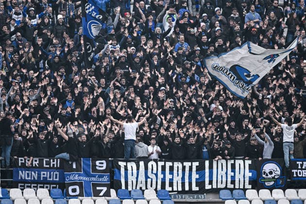 Db Reggio Emilia 01 03 2026 - campionato di calcio Serie A Sassuolo-Atalanta foto Daniele Buffa Image nella foto: tifosi Atalanta 