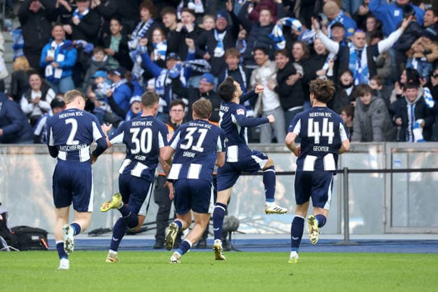 DEU, DFL, 2 FBL, Hertha BSC vs 1 FC Nuernberg, 01 03 2026, Berliner Olympiastadion, Berlin, DEU, DFL, 2 FBL, Hertha BSC vs 1 FC Nuernberg, im Bild 2 1 durch Josip Brekalo Hertha BSC Berlin 7 DFL regulations prohibit any use of Photographs as image sequences and or quasi video nordphotoxGmbHx xEngler nph00076