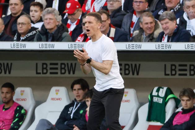 Daniel Bauer VfL Wolfsburg Coach , Germany, Football, 1 Bundesliga, 24 Matchday, 2025 2026, VfB Stuttgart vs VfL Wolfsburg, 01 03 2026, Stuttgart MHP Arena Germany Copyright: xGrantxHubbsx