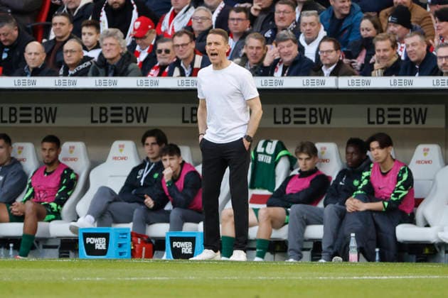 Daniel Bauer VfL Wolfsburg Coach , Germany, Football, 1 Bundesliga, 24 Matchday, 2025 2026, VfB Stuttgart vs VfL Wolfsburg, 01 03 2026, Stuttgart MHP Arena Germany Copyright: xGrantxHubbsx