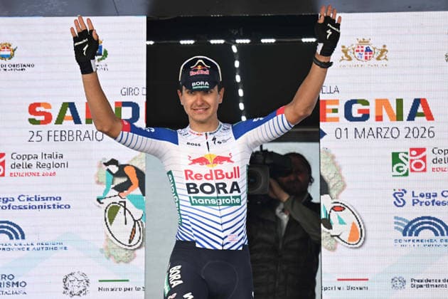 01-03-2026 Giro Di Sardegna; Tappa 05 Nuoro - Olbia; 2026, Red Bull - Bora Hansgrohe Rookies; Donati, Davide; Olbia; 