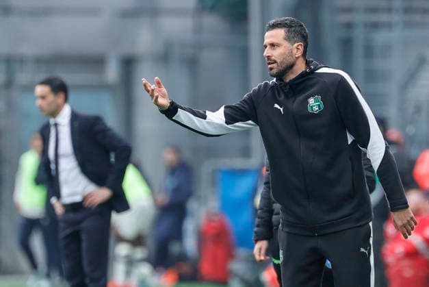 March 1, 2026, Reggio Emilia, REGGIO EMILIA: Sassuolo s coach Fabio Grosso during the Italian Serie A soccer match US Sassuolo vs Atalanta BC at Mapei Stadium in Reggio Emilia, Italy, 1 March 2026. ANSA ELISABETTA BARACCHI Serie A: Sassuolo-Atalanta  - ZUMAa110 20260301_zaf_a110_171 Copyright: xElisabettaxBaracchix