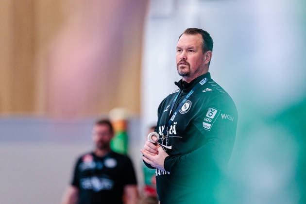 Misha Kaufmann TVB Stuttgart, Coach GER, GWD Minden vs TVB Stuttgart, Handball, 1 Bundesliga, Matchday 23, Season 2025 2026, 01 03 2026 GER, GWD Minden vs TVB Stuttgart, Handball, 1 Bundesliga, Matchday 23, Season 2025 2026, 01 03 2026 Minden Copyright: xEibner-Pressefoto JanxRollingerx EP_JSK