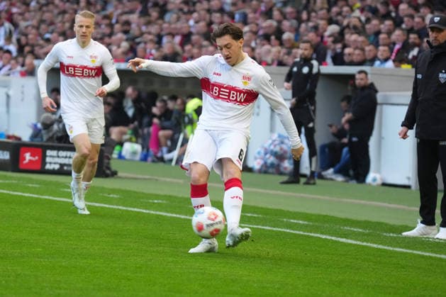 Bundesliga, Matchday 24, Season 2025 26, VfB Stuttgart VfL Wolfsburg Angelo Stiller VfB Szuttgart VfB Stuttgart VfL Wolfsburg Bundesliga, Matchday 24, Season 2025 26, VfB Stuttgart VfL Wolfsburg Germany, Stuttgart, MHP Arena, 01 03 2026 DFL DFB REGULATIONS PROHIBIT ANY USE OF PHOTOGRAPHS AS IAMGE SEQUENCES AND OR QUASI VIDEO SP_GHR