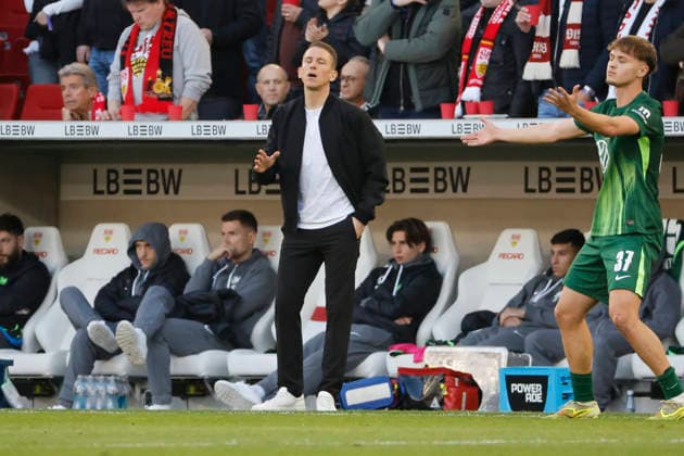 Daniel Bauer VfL Wolfsburg Coach , Germany, Football, 1 Bundesliga, 24 Matchday, 2025 2026, VfB Stuttgart vs VfL Wolfsburg, 01 03 2026, Stuttgart MHP Arena Germany Copyright: xGrantxHubbsx