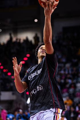 FIBA World Cup Qualifier Germany vs Croatia 01 03 2026 Jack Kayil Deutscher Basketball Bund 2 warming up FIBA Basketball World Cup 2027 European Qualifiers, Germany vs Croatia, 1 3 2026, Telekom Dome, Bonn Copyright: xBEAUTIFULxSPORTS Derixx