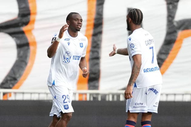FC Lorient v AJ Auxerre - Ligue 1 McDonald s 2025 2026 29 Marvin SENAYA (aja) during the Ligue 1 McDonald s match between Lorient and Auxerre at Stade du Moustoir on March 1, 2026 in Lorient, France. Lorient France  Copyright: xFEPx 776348303