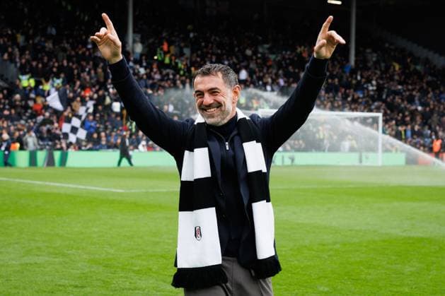 Former Fulham player Giorgos Karagounis is introduced to the crowd at half time Fulham v Tottenham Hotspur, Premier League, Football, Craven Cottage, London, UK - 01 Mar 2026London Craven Cottage United Kingdom EDITORIAL USE ONLY No use with unauthorised audio, video, data, fixture lists, club league logos or live services. Online in-match use limited to 120 images, no video emulation. No use in betting, games or single club league player publications.  Copyright: xSimonxDael Shutterstockx 16708827dz