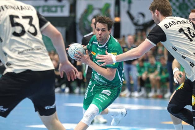 Handball DAIKIN HBL, SC DHfK Leipzig Bergischer HC 01 03 2026 Dean Bombac 67, SC DHfK Leipzig Handball, DAIKIN HBL, 1 Bundesliga, Season 2025 2026, Matchday 23 SC DHfK Leipzig vs Bergischer HC on 01 03 2026 at the Quarterback Immobilien Arena Leipzig Copyright: xBEAUTIFULxSPORTS JanxKaeferx