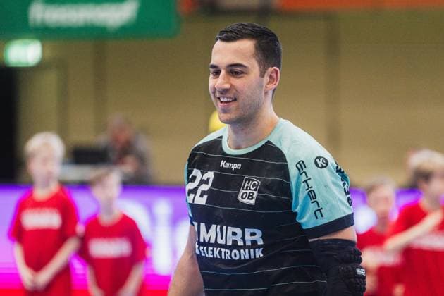 Ruben Sousa HC Oppenweiler Backnang, 22 warming up, anticipation of the game HSG Krefeld Niederrhein vs HC Oppenweiler Backnang, Handball, 2 HBL, 22 Matchday, Season 2025 26, 01 03 2026, HSG Krefeld Niederrhein vs HC Oppenweiler Backnang, Handball, 2 HBL, 22 Matchday, Season 2025 26, 01 03 2026 Krefeld Copyright: xEibner-Pressefoto LukasxBaldygax EP_LBA