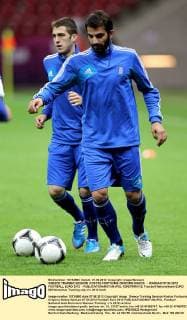 Football, EURO 2012, Training Greece