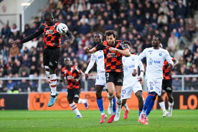 FC Lorient v AJ Auxerre - Ligue 1 McDonald s 2025 2026 12 Bamba DIENG (fcl) during the Ligue 1 McDonald s match between Lorient and Auxerre at Stade du Moustoir on March 1, 2026 in Lorient, France. Lorient France  Copyright: xFEPx 776348303
