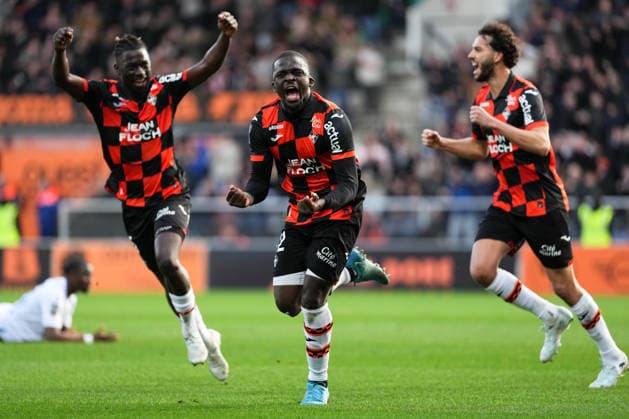 FC Lorient v AJ Auxerre - Ligue 1 McDonald s 2025 2026 12 Bamba DIENG (fcl) during the Ligue 1 McDonald s match between Lorient and Auxerre at Stade du Moustoir on March 1, 2026 in Lorient, France. Lorient France  Copyright: xFEPx 776348303
