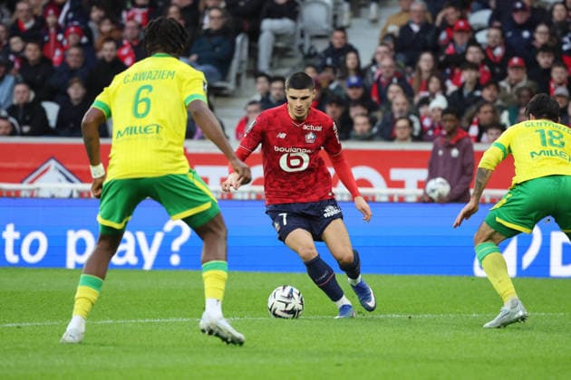 FOOTBALL : LOSC Lille vs FC Nantes - Ligue 1 J24 - 01 03 2026 Matias FERNANDEZ-PARDO (LOSC Lille) lors du match LOSC Lille vs FC Nantes, Ligue 1 J24, Decathlon Arena stade Pierre Mauroy, le 1er mars 2026 - photo Laurent Sanson PsnewZ  Copyright: xLaurentxSANSONx xPsnewZx