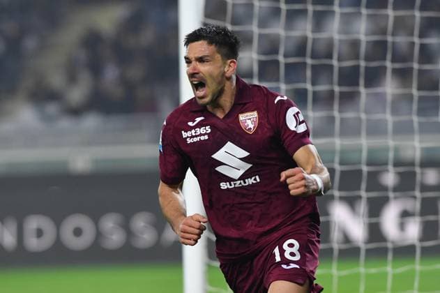 Foto IPP Massimo Rana Torino 01-03-2026 Calcio Campionato di Serie A 2025 2026 Torino-Lazio nella foto esulta givanni simeone Italy Photo Press - World Copyright italy ITALY  Copyright: xR4924_italyphotopressx