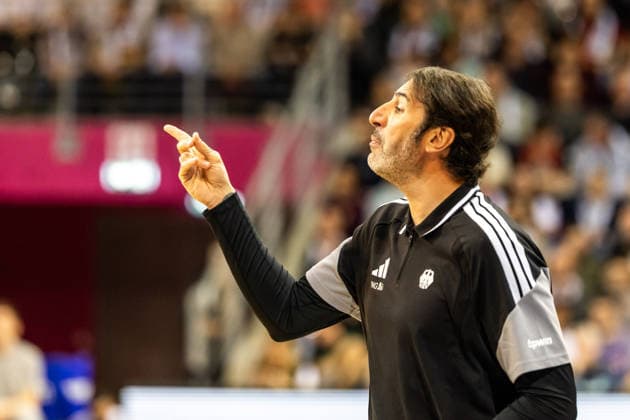 GER, FIBA Basketball World Cup 2027, European Qualifiers, Germany Croatia 01 03 2026, Telekom Dome, Bonn, GER, FIBA Basketball World Cup 2027, European Qualifiers, Germany Croatia Ãlex Mumbru Trainer, Germany Â Photo Alexander Trienitz Bonn Telekom Dome Nordrhein Westfalen Germany