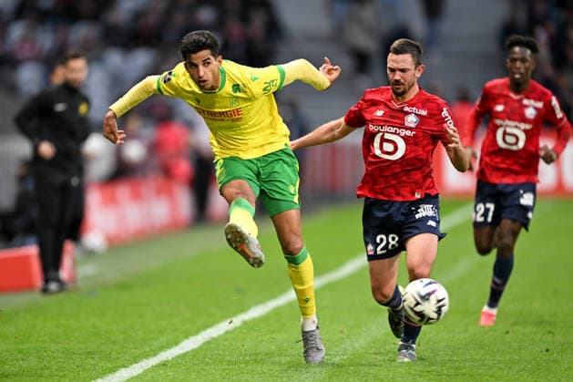LOSC Lille v FC Nantes - Ligue 1 McDonald s 2025 2026 02 Ali YOUSSIF YOUSSEF Ibrahim Almusrati (fcn) during the Ligue 1 McDonald s match between Lille and Nantes at Stade Pierre Mauroy on March 1, 2026 in Lille, France. Lille France  Copyright: xFEPx 776348307