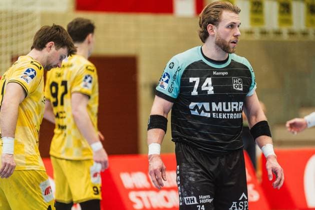 Lukas Suesser HC Oppenweiler Backnang, 74 , looks to the bench HSG Krefeld Niederrhein vs HC Oppenweiler Backnang, Handball, 2 HBL, 22 Matchday, Season 2025 26, 01 03 2026, HSG Krefeld Niederrhein vs HC Oppenweiler Backnang, Handball, 2 HBL, 22 Matchday, Season 2025 26, 01 03 2026 Krefeld Copyright: xEibner-Pressefoto LukasxBaldygax EP_LBA