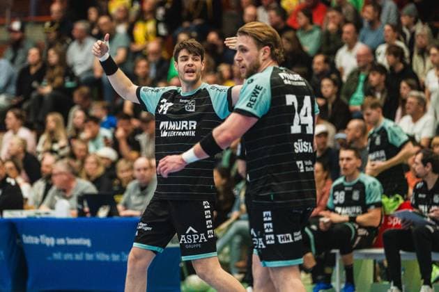 Lukas Rauh HC Oppenweiler Backnang, 34 pushes his team HSG Krefeld Niederrhein vs HC Oppenweiler Backnang, Handball, 2 HBL, 22 Matchday, Season 2025 26, 01 03 2026, HSG Krefeld Niederrhein vs HC Oppenweiler Backnang, Handball, 2 HBL, 22 Matchday, Season 2025 26, 01 03 2026 Krefeld Copyright: xEibner-Pressefoto LukasxBaldygax EP_LBA