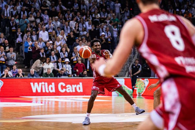FIBA World Cup Qualifier Germany vs Croatia 01 03 2026 Jaleen Smith Croatia 3 matches Mario Hezonja Croatia 8 FIBA Basketball World Cup 2027 European Qualifiers, Germany vs Croatia, 1 3 2026, Telekom Dome, Bonn Copyright: xBEAUTIFULxSPORTS Derixx
