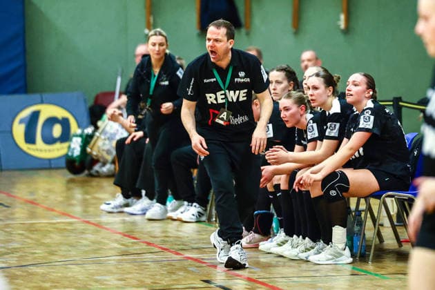 Handball I Women I Season 2025 2026 I 3 Liga Nord I 17 Matchday I SV Henstedt Ulzburg TUS 97 Bielefeld Jöllenbeck I 28 02 2026 Sönke Marxen SV Henstedt Ulzburg Copyright: xLobeca RalfxHomburgx
