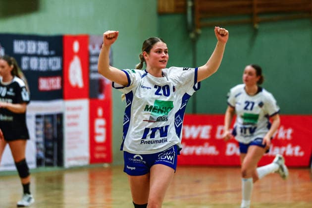 Handball I Women I Season 2025 2026 I 3 Liga Nord I 17 Matchday I SV Henstedt Ulzburg TUS 97 Bielefeld Jöllenbeck I 28 02 2026 Emma Pfennig 20, TUS 97 Bielefeld Jöllenbeck Copyright: xLobeca RalfxHomburgx