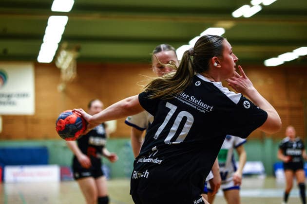 Handball I Women I Season 2025 2026 I 3 Liga Nord I 17 Matchday I SV Henstedt Ulzburg TUS 97 Bielefeld Jöllenbeck I 28 02 2026 Lia Rüsch 70 , SV Henstedt Ulzburg Copyright: xLobeca RalfxHomburgx