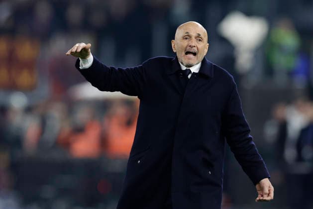 Italy: Serie a football match AS Roma vs Juventus juventus Italian coach Luciano Spalletti gesticulate during the Serie A football match between AS Roma vs Juventus at the Olimpico Stadium in Rome, Italy on March 01, 2026. _BPH7133 Copyright: xAntonioxBalascox