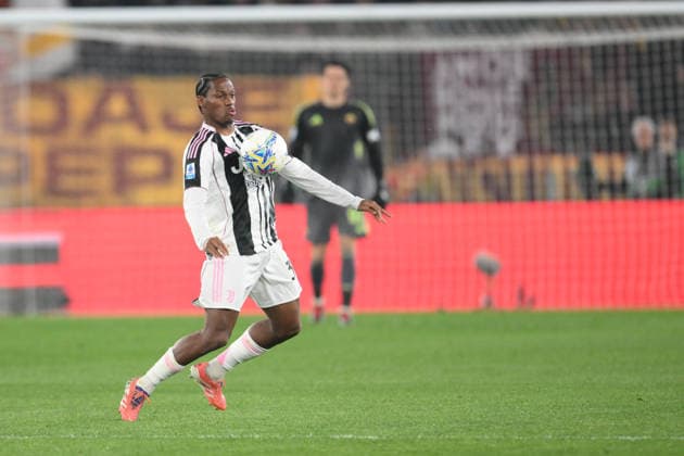 Foto IPP Roberto Ramaccia Roma 1 3 2026 Campionato di Calcio Serie A 2025 2026 Roma vs Juventus Nella foto Jonathan David of FC Juventus Italy Photo Press - World Copyright Roma italy Italia ITALY  Copyright: xR4924_italyphotopressx