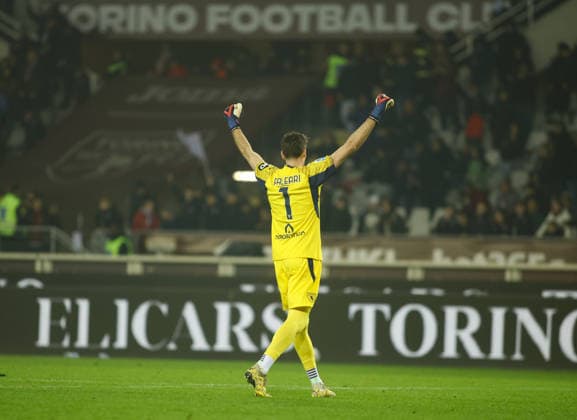 Alberto Paleari of Torino FC during the Italian Serie A, season 2025-2026, football match between Torino FC and SS Lazio on 01 March 2026 at Stadio Olimpico Grande Torino, Turin, Italy. Photo, Nderim Kaceli  Copyright: xNderimxKaceli IPAxSportx xipa-agency.netx xx IPA_72238883 IPA_Agency_IPA72238883