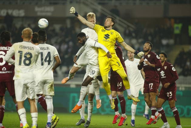 Alberto Paleari of Torino FC during the Italian Serie A, season 2025-2026, football match between Torino FC and SS Lazio on 01 March 2026 at Stadio Olimpico Grande Torino, Turin, Italy. Photo, Nderim Kaceli  Copyright: xNderimxKaceli IPAxSportx xipa-agency.netx xx IPA_72238826 IPA_Agency_IPA72238826