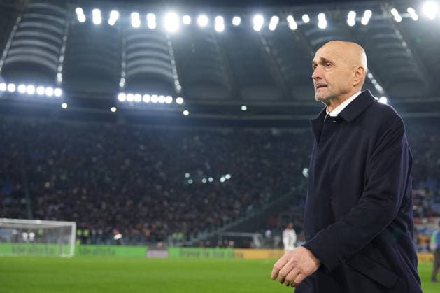 Juventus™s head coach Luciano Spalletti during the Serie A EniLive soccer match between Roma and Juventus at the Rome s Olympic stadium, Italy - Sunday March 01, 2026 - Soccer ( Photo by Alfredo Falcone LaPresse )  Copyright: xAlfredoxFalcone LaPressex