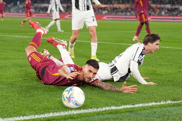 Roma™s Lorenzo Pellegrini during the Serie A EniLive soccer match between Roma and Juventus at the Rome s Olympic stadium, Italy - Sunday March 01, 2026 - Soccer ( Photo by Alfredo Falcone LaPresse )  Copyright: xAlfredoxFalcone LaPressex