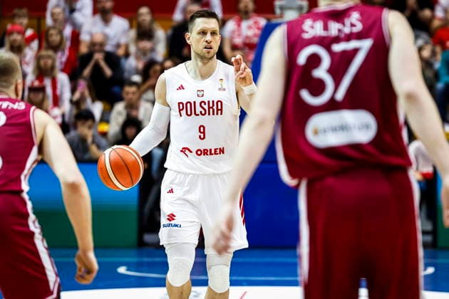 GDYNIA 01.03.2026 KOSZYKOWKA KOSZKADRA REPREZENTACJA POLSKI MECZ POLSKA - LOTWA ELIMINACJE MISTRZOSTW SWIATA 2027 - - - MEN BASKETBALL POLISH national team, Nationalteam WORLD CUP SERIES QUALIFIERS GAME POLAND - LATVIA NZ Mateusz Ponitka , FOT. TOMASZ SOKOLOWSKI 058SPORT.PL NEWSPIX.PL --- newspix.pl 