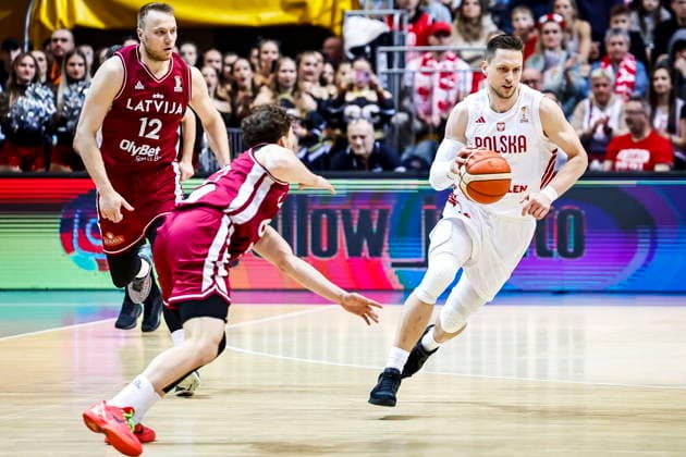GDYNIA 01.03.2026 KOSZYKOWKA KOSZKADRA REPREZENTACJA POLSKI MECZ POLSKA - LOTWA ELIMINACJE MISTRZOSTW SWIATA 2027 - - - MEN BASKETBALL POLISH national team, Nationalteam WORLD CUP SERIES QUALIFIERS GAME POLAND - LATVIA NZ Mateusz Ponitka , FOT. TOMASZ SOKOLOWSKI 058SPORT.PL NEWSPIX.PL --- newspix.pl 