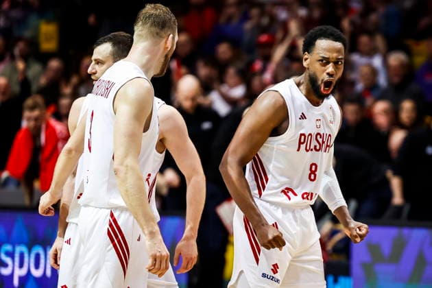 GDYNIA 01.03.2026 KOSZYKOWKA KOSZKADRA REPREZENTACJA POLSKI MECZ POLSKA - LOTWA ELIMINACJE MISTRZOSTW SWIATA 2027 - - - MEN BASKETBALL POLISH national team, Nationalteam WORLD CUP SERIES QUALIFIERS GAME POLAND - LATVIA NZ Jordan Loyd , FOT. TOMASZ SOKOLOWSKI 058SPORT.PL NEWSPIX.PL --- newspix.pl 