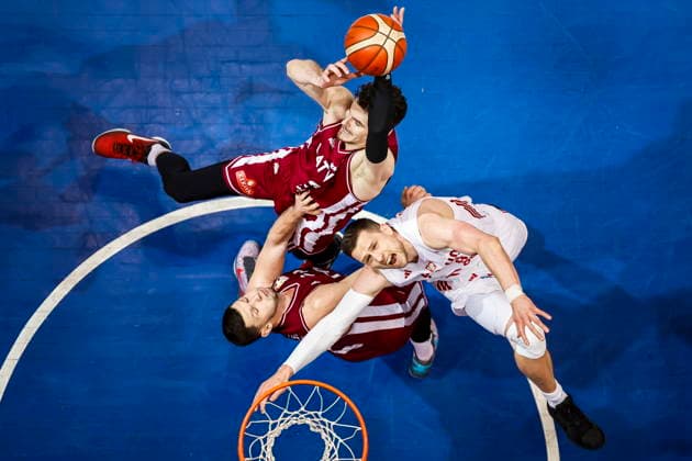 GDYNIA 01.03.2026 KOSZYKOWKA KOSZKADRA REPREZENTACJA POLSKI MECZ POLSKA - LOTWA ELIMINACJE MISTRZOSTW SWIATA 2027 - - - MEN BASKETBALL POLISH national team, Nationalteam WORLD CUP SERIES QUALIFIERS GAME POLAND - LATVIA NZ mateusz ponitka, FOT. TOMASZ SOKOLOWSKI 058SPORT.PL NEWSPIX.PL --- newspix.pl 