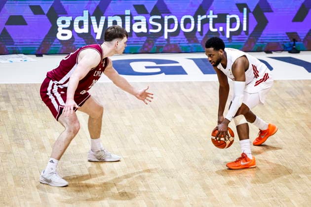 GDYNIA 01.03.2026 KOSZYKOWKA KOSZKADRA REPREZENTACJA POLSKI MECZ POLSKA - LOTWA ELIMINACJE MISTRZOSTW SWIATA 2027 - - - MEN BASKETBALL POLISH national team, Nationalteam WORLD CUP SERIES QUALIFIERS GAME POLAND - LATVIA NZ gdyniasport.pl, jordan loyd. FOT. TOMASZ SOKOLOWSKI 058SPORT.PL NEWSPIX.PL --- newspix.pl 