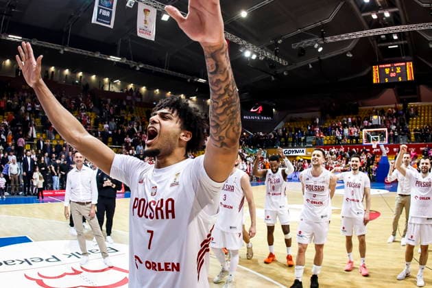 GDYNIA 01.03.2026 KOSZYKOWKA KOSZKADRA REPREZENTACJA POLSKI MECZ POLSKA - LOTWA ELIMINACJE MISTRZOSTW SWIATA 2027 - - - MEN BASKETBALL POLISH national team, Nationalteam WORLD CUP SERIES QUALIFIERS GAME POLAND - LATVIA NZ jakub urbaniak, FOT. TOMASZ SOKOLOWSKI 058SPORT.PL NEWSPIX.PL --- newspix.pl 