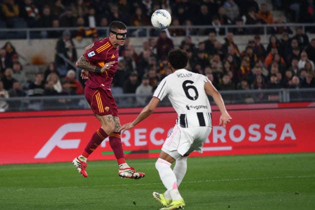 CALCIO - Serie A - AS Roma vs Juventus FC 01.03.2026 Roma vs Juventus (Serie A) Calcio; 27Â° Giornata Nella foto: Gianluca Mancini (Foto Gino Mancini) Roma Italy  Copyright: xIPAxSport ABACAx