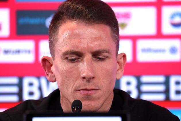 01 03 26 VfB Stuttgart VfL Wolfsburg Germany, Stuttgart, 01 03 2026, Football, Bundesliga, Season 2025 2026, VfB Stuttgart VfL Wolfsburg 4 0 Daniel Bauer Coach VfL Wolfsburg