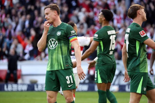 01 03 26 VfB Stuttgart VfL Wolfsburg Germany, Stuttgart, 01 03 2026, Football, Bundesliga, Season 2025 2026, VfB Stuttgart VfL Wolfsburg 4 0 Yannick Gerhardt VfL Wolfsburg