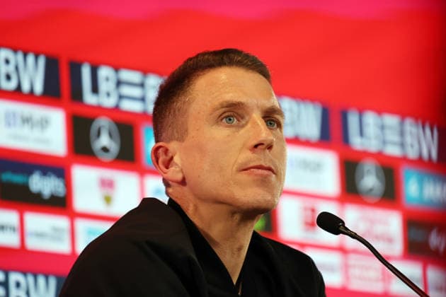 01 03 26 VfB Stuttgart VfL Wolfsburg Germany, Stuttgart, 01 03 2026, Football, Bundesliga, Season 2025 2026, VfB Stuttgart VfL Wolfsburg 4 0 Daniel Bauer Coach VfL Wolfsburg