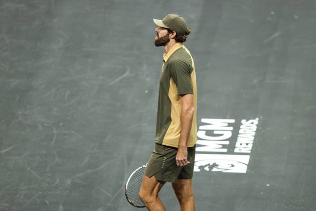 Tennis 2026: MGM Slam Presented By Capital One MAR 01 March 1, 2026: Photo taken during the MGM Slam Presented by Capital One on March 1, 2026 at T-Mobile Arena in Las Vegas, NV. Christopher Trim Cal Media. (Credit Image: Â Christopher Trim Cal Sport Media) Las Vegas Nevada United States of America EDITORIAL USE ONLY Copyright: xx ZUMA-20260301_zma_c04_094.jpg ChristopherxTrimx csmphotothree476772