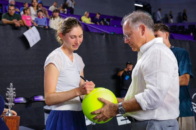 WTA MERIDA OPEN 2026 WTA MERIDA OPEN 2026 C BUCSA VS M FRECH 01032026 MERIDA, YUCATAN, MEXICO Photo of Spanish Cristina Bucsa, champion of the WTA Merida Open 2026 tournament, held at the Yucatan Country Club of Merida, Yucatan, Mexico After defeating Magdalena Frech of Poland Photo of Spanish Cristina Bucsa, champion of the WTA Merida Open 2026 tournament, held at the Yucatan Country Club of Merida, Yucatan, Mexico After defeating Magdalena Frech of Poland PHOTO BY IMAGENSHOP AGENCIA FOTOGRAFICA MERIDA YUCATAN MEXICO Copyright: xMarioxEnriquexMartinezxLunax