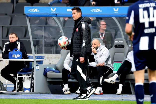 DEU, DFL, 2 FBL, Hertha BSC vs 1 FC Nuernberg, 01 03 2026, Berliner Olympiastadion, Berlin, DEU, DFL, 2 FBL, Hertha BSC vs 1 FC Nuernberg, im Bild Cheftrainer Miroslav Klose 1 FC Nuernberg DFL regulations prohibit any use of Photographs as image sequences and or quasi video nordphotoxGmbHx xEngler nph00076